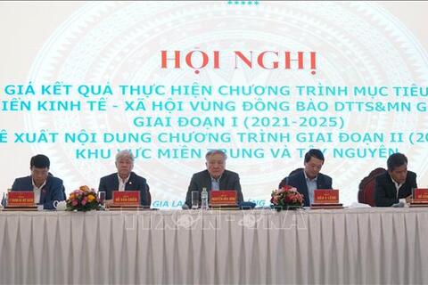 Chú trọng giải pháp phát triển bền vững vùng đồng bào dân tộc thiểu số miền Trung - Tây Nguyên